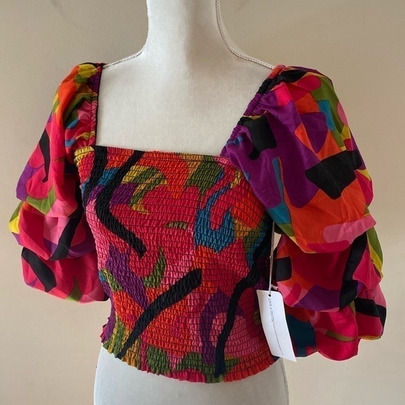 Live 4 Truth Tops - Live 4 Truth Smock Crop Blouse